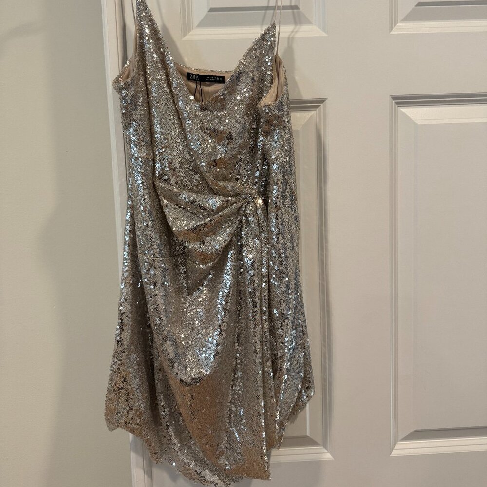 Zara sequin dress - size M